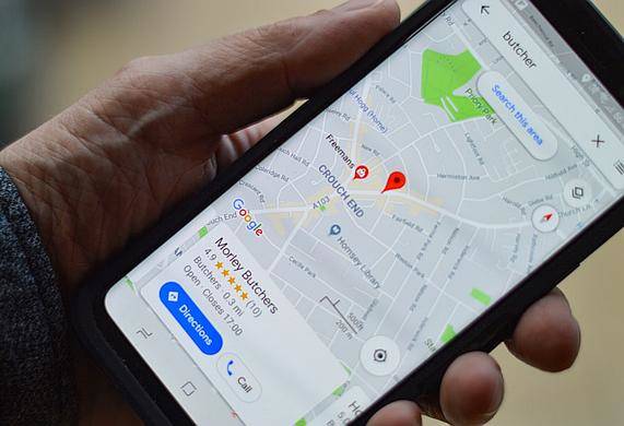 Google map and reviews for a small business