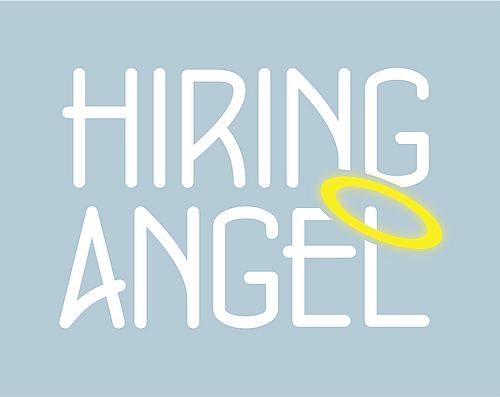 Hiring Angel office admin recruiter logo